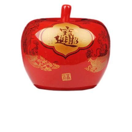 Kompatibel porcelæn Jahrriesnge  til red apple vase cna1023 