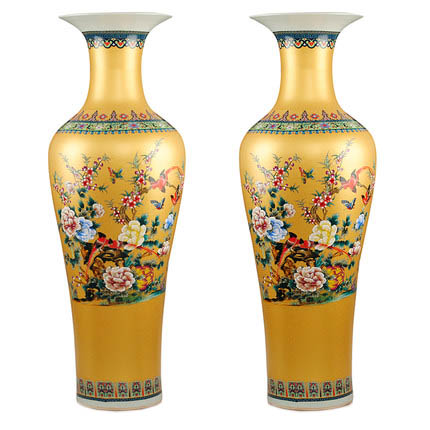 Kompatibel porcelæn Jahrriesnge  til european style enamel vase cna1039 