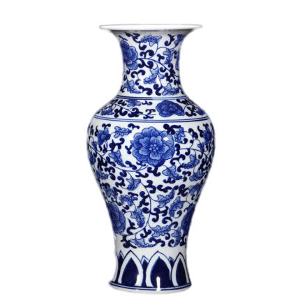 Kompatibel porcelæn Jahrriesnge  til blue and white vase cna1085 