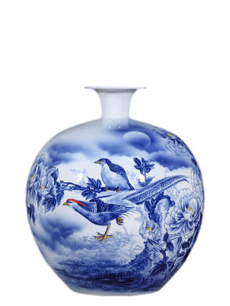 Kompatibel porcelæn Jahrriesnge  til flowers and birds vase cna1113 