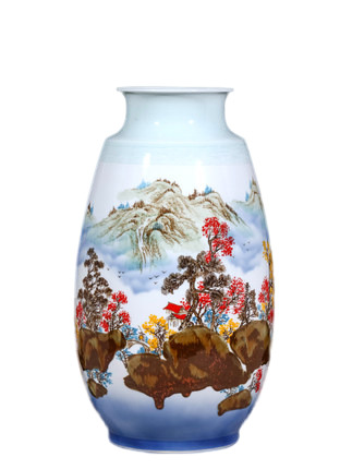 Kompatibel porcelæn Jahrriesnge  til flowers and birds vase cna1118 