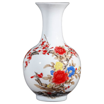 Kompatibel porcelæn Jahrriesnge  til peony vase cna1134 