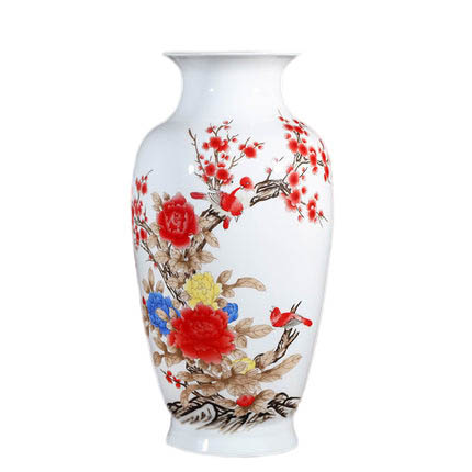 Kompatibel porcelæn Jahrriesnge  til peony vase cna1136 