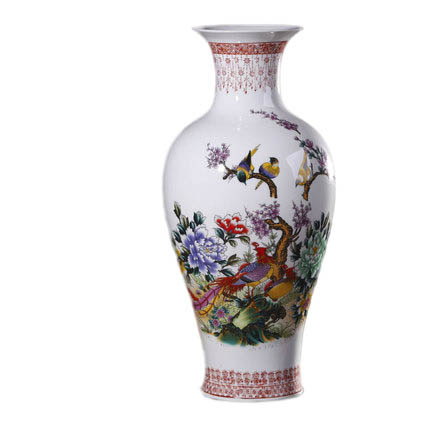 Kompatibel porcelæn Jahrriesnge  til spring scenery vase cna1164 