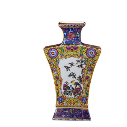 Kompatibel porcelæn Jahrriesnge  til enamel Multilateral vase cna1204 