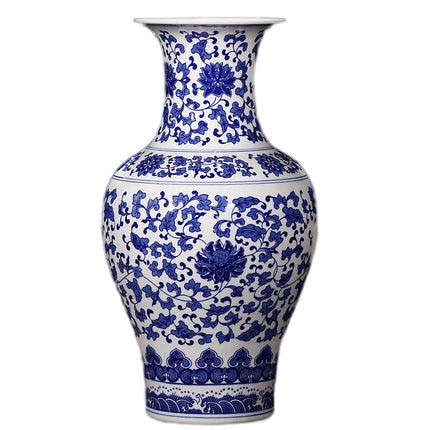 Kompatibel porcelæn Jahrriesnge  til rooted lotus vase cna1242 