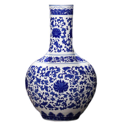 Kompatibel porcelæn Jahrriesnge  til rooted lotus vase cna1243 