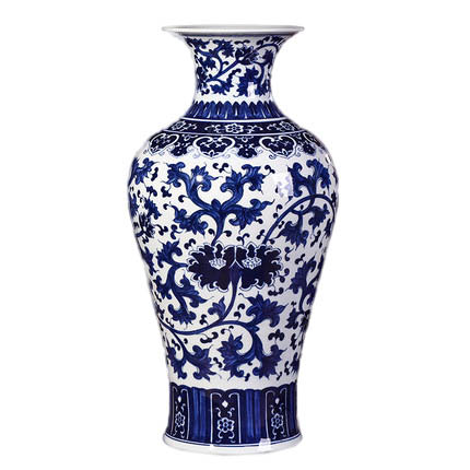 Kompatibel porcelæn Jahrriesnge  til blue and white vase cna1256 