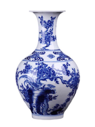 Kompatibel porcelæn Jahrriesnge  til blue and white vase cna1328 