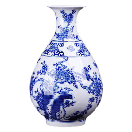 Kompatibel porcelæn Jahrriesnge  til blue and white vase cna1331 