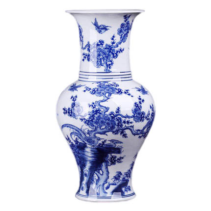 Kompatibel porcelæn Jahrriesnge  til blue and white vase cna1332 