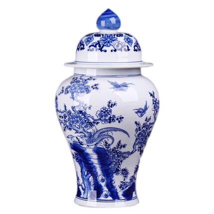 Kompatibel porcelæn Jahrriesnge  til blue and white vase cna1333 