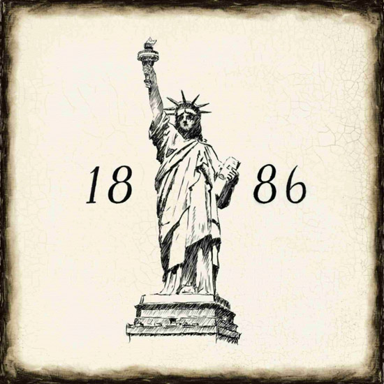 Kompatibel Stilleben Jahrriesnge  til statue-of-liberty-lpf00054 