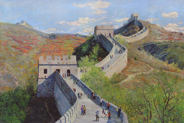 Kompatibel Landskab Jahrriesnge  til The-Great-Wall-lpf01851 