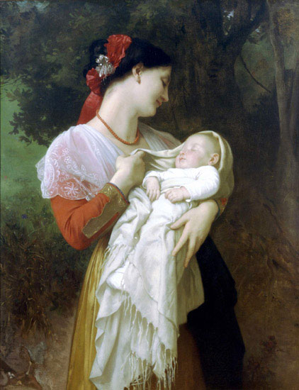 Kompatibel Portræt Jahrriesnge  til William Adolphe Bouguereau lpf11889 