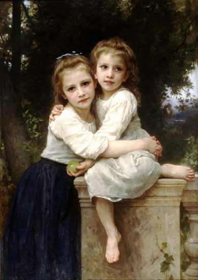 Kompatibel Portræt Jahrriesnge  til William Adolphe Bouguereau lpf11895 