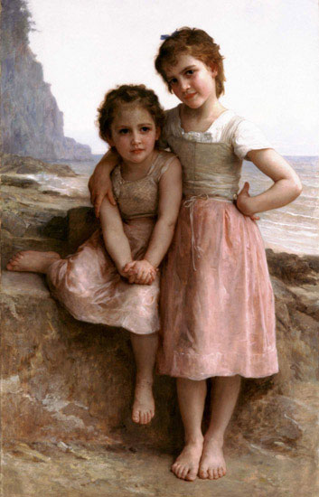 Kompatibel Portræt Jahrriesnge  til William Adolphe Bouguereau lpf11902 