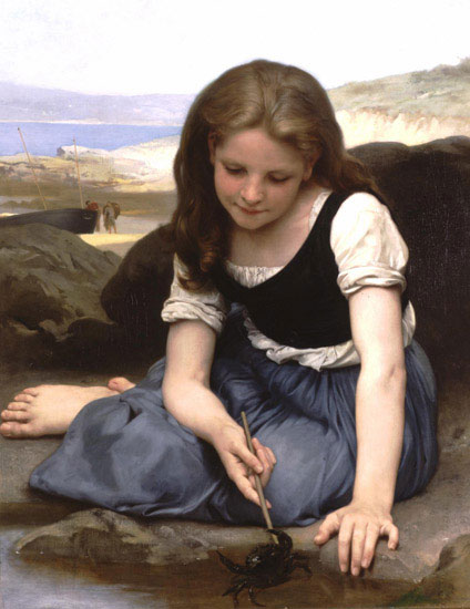 Kompatibel Portræt Jahrriesnge  til William Adolphe Bouguereau lpf11912 